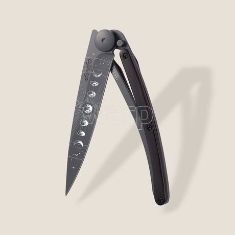 Deejo 1GB162 Tattoo Black 37g, ebony wood, Moon Phase - 4