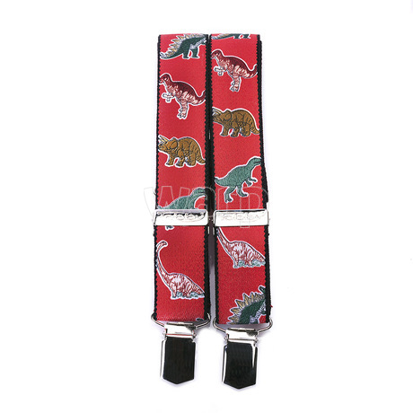 Tobby kšandy 30mm/80cm pro děti - red dino - 2